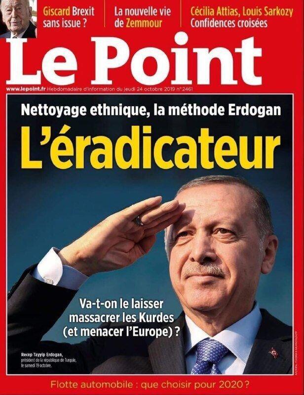 اردوغان از مجله فرانسوی شکایت کرد