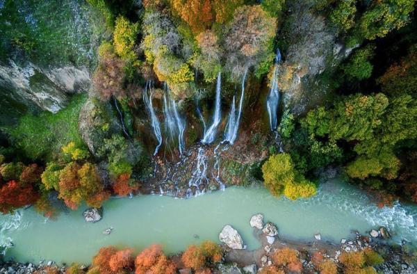 آبشار بیشه استان لرستان Bisheh Waterfall